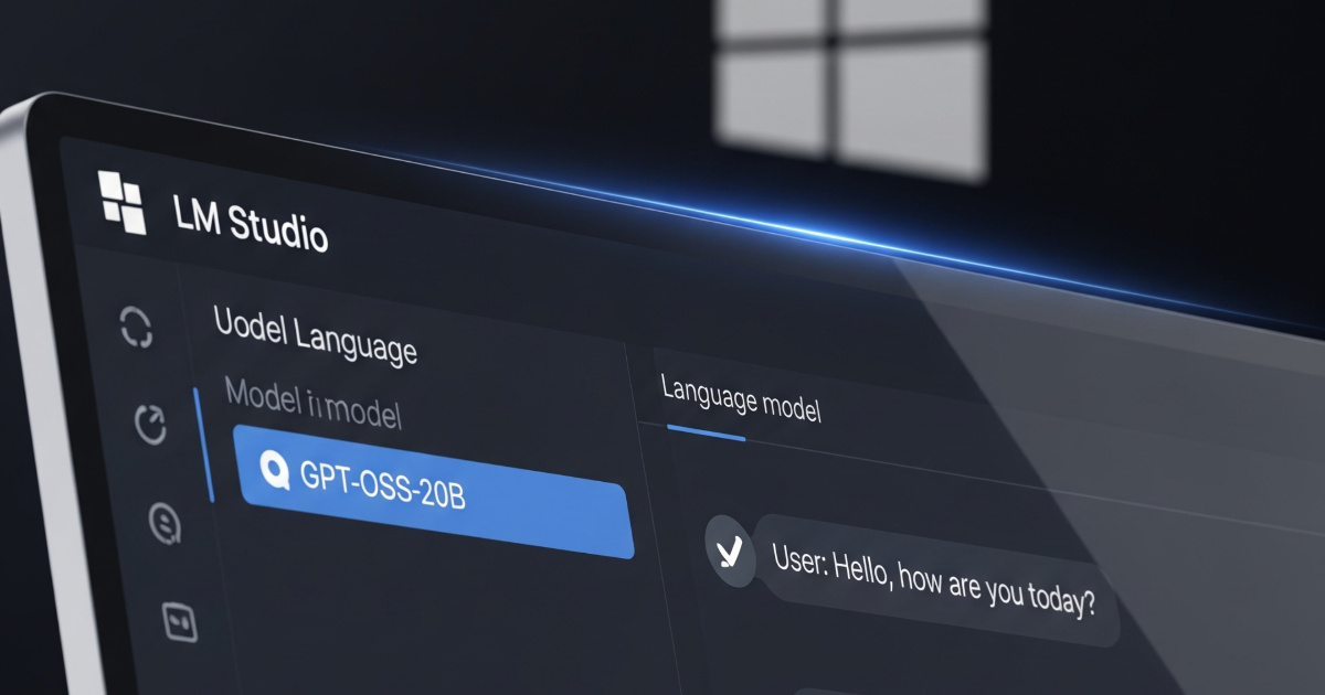 WindowsでLM Studioを使ってローカルでgpt-oss-20bを動かす