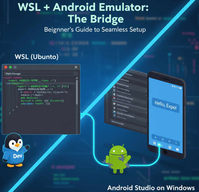 WSL (Ubuntu) から Android エミュレーターに接続する完全ガイド | ラッキーな日々